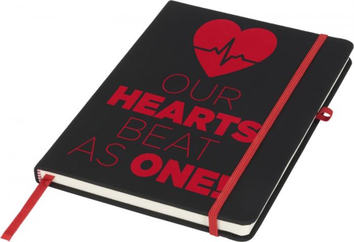 hearts notebook
