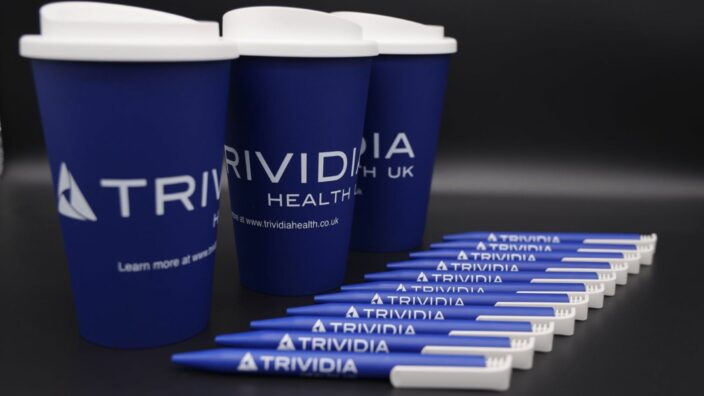 Trividia Health Pens and Travel Cups