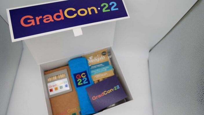 Gradcon22 corporate gift box