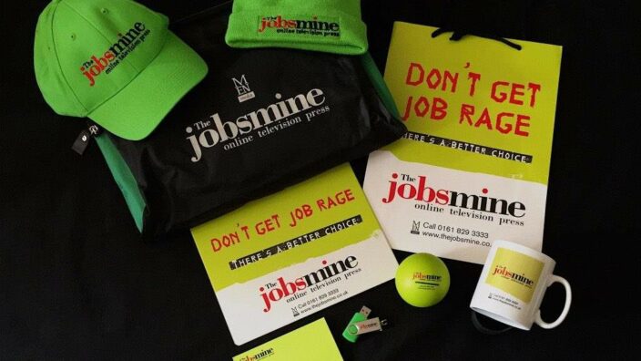 Jobs Mine Event Giveaway Merchandise